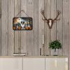 NEW Australian Shepherd Spooky Halloween Wall or Door Hanging Prints Aluminum Metal Sign Kitchen Wall Bar Bathroom Plaque Home Decor, 8HX12W