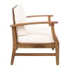 PERLA CLUB CHAIRS SET OF 2, CREAM