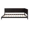 Full Size Wood Daybed/Sofa Bed, Espresso