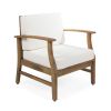 PERLA CLUB CHAIRS SET OF 2, CREAM