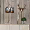 NEW Witch Spooky Halloween Wall or Door Hanging Prints Aluminum Metal Sign Kitchen Wall Bar Bathroom Plaque Home Decor, 8HX12W, Multicolor