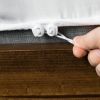 No Tear Split Top King Size Fits All Top Split Length Sizes Solid Flannel 100 Percent Cotton, 4PC Sheet Set (Cream, Split Flex