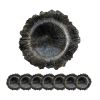 8 Pack Reef Plastic Charger Plate, D13"