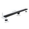 30 Inches Linear Shower Drain with Removable Cover, 304 Stainless Shower Drain Included Hair Strainer and Leveling Feet