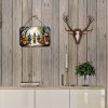 NEW Goblins Spooky Halloween Wall or Door Hanging Prints Aluminum Metal Sign Kitchen Wall Bar Bathroom Plaque Home Decor, 8HX12W, Multicolor