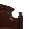 Glory Furniture Summit G5950A-QB Queen Bed ( 3 Boxes) , Cappuccino