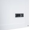 Queen Size Murphy Bed with USB Port and a Large Drawer, White