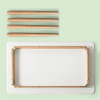MC Modern Wood Dining Table White