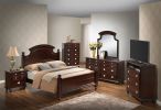 Glory Furniture Summit G5950A-QB Queen Bed ( 3 Boxes) , Cappuccino