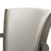 Williams 27' Swivel Counter Height Bar Stool, Natural White Linen