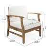 PERLA CLUB CHAIRS SET OF 2, CREAM