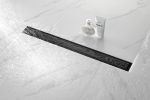 30 Inches Linear Shower Drain with Removable Cover, 304 Stainless Shower Drain Included Hair Strainer and Leveling Feet