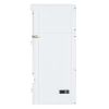 Queen Size Murphy Bed with USB Port and a Large Drawer, White