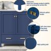 30" Bathroom Vanity with Single Sink, Combo Cabinet Undermount Sink, Bathroom Storage Cabinet with 2 Doors and a Drawer, Soft Closing