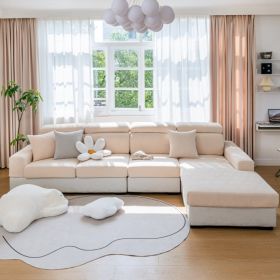 Sofa cover, all inclusive, all-in-one, all season universal, seat cushion, anti cat scratch, Nordic cover cloth, cross-border wholesale sofa hats (Color: Z-word Beige, size: Backrest S)