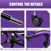 Ergonomic Gaming Chair for Adults, Comfortable Computer Chair for Heavy People, Adjustable Height Office Desk Chair with Wheels