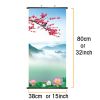 US Cloth Hanging Painting Decoration Artwork Picture Non Fading Lake Mountain Nature Scenerys Modern Landscape Poster Custom Art Canvas Print Wall Dec