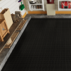 12 x 12 Inch Black Interlocking Deck Tiles Plastic Waterproof Outdoor All Weather Anti-slip Bathroom Shower Balcony Porch Strong Weight Capacity Upto