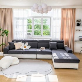 Sofa cover, all inclusive, all-in-one, all season universal, seat cushion, anti cat scratch, Nordic cover cloth, cross-border wholesale sofa hats (Color: Z-word Dark gray, size: Backrest M)